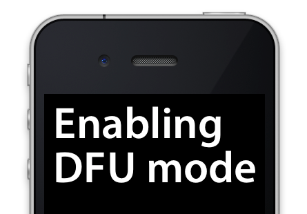 How To Put Your iPhone Into DFU Mode?
