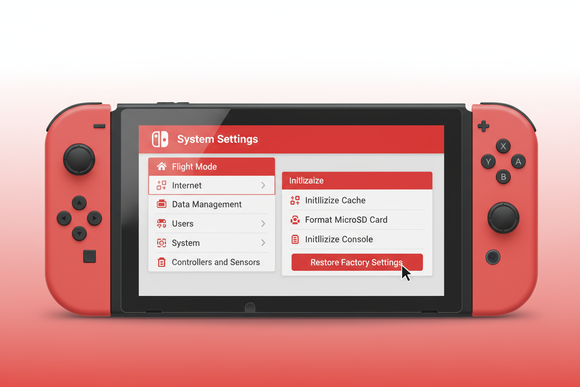 How to factory reset your Nintendo Switch