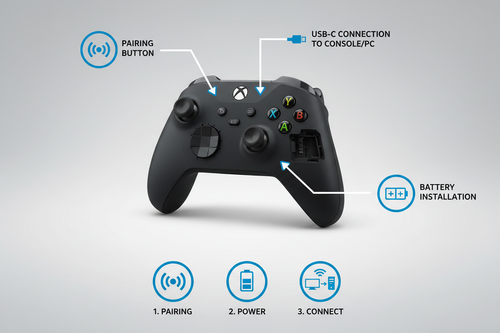 How to set up Xbox Series X controller

        
        
        <div class=