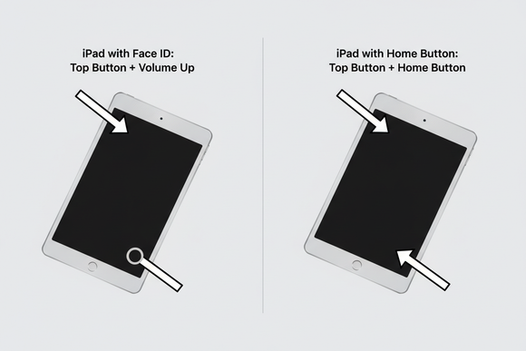 How to take a screenshot on any iPad model